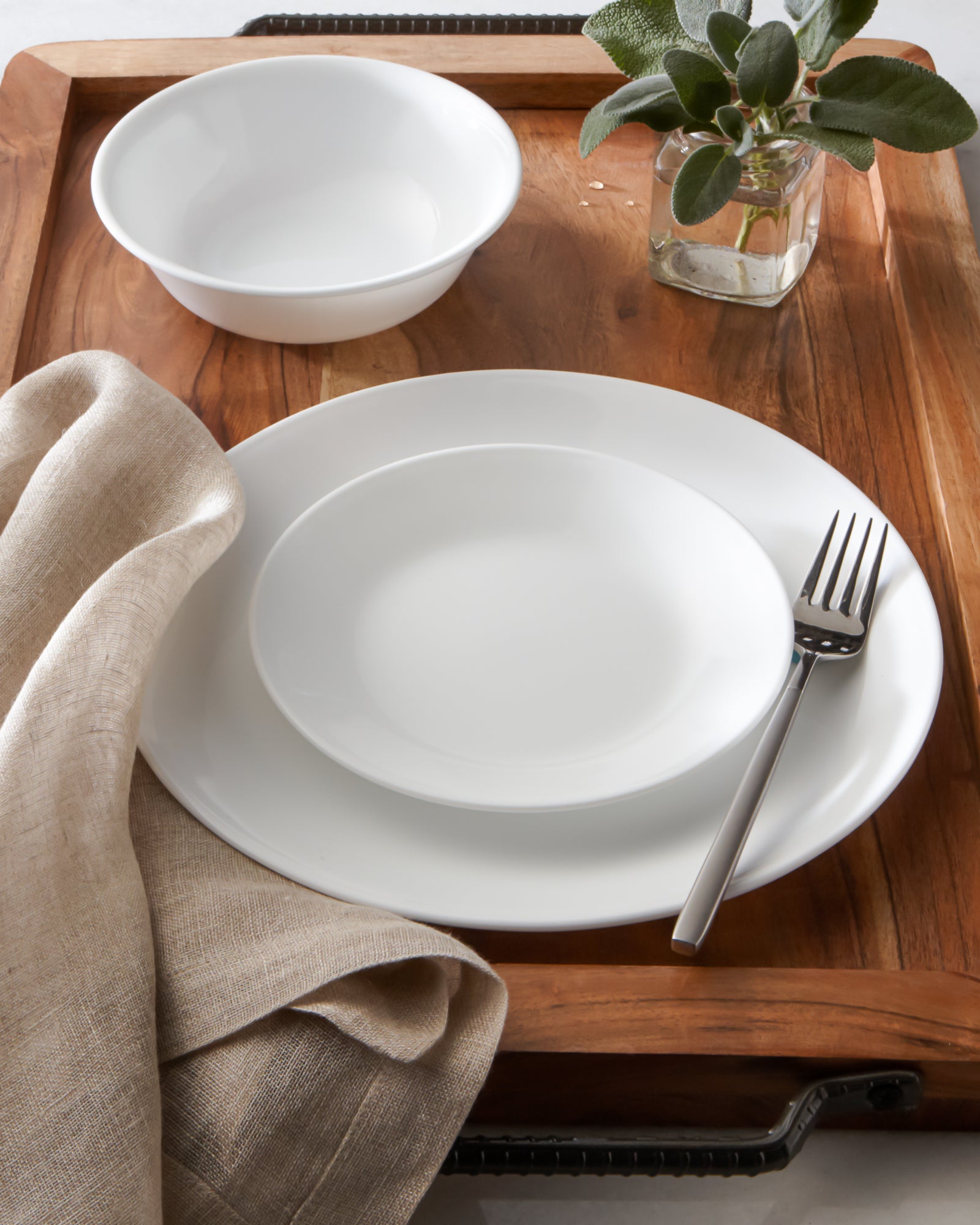 Corelle® Winter Frost White 12 Piece Dinner Set