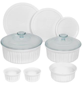 Corningware® French White 10 Piece Set White