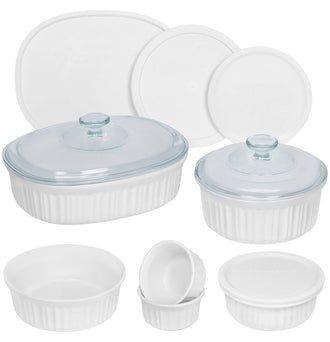 Corningware® French White 12 Piece Set White