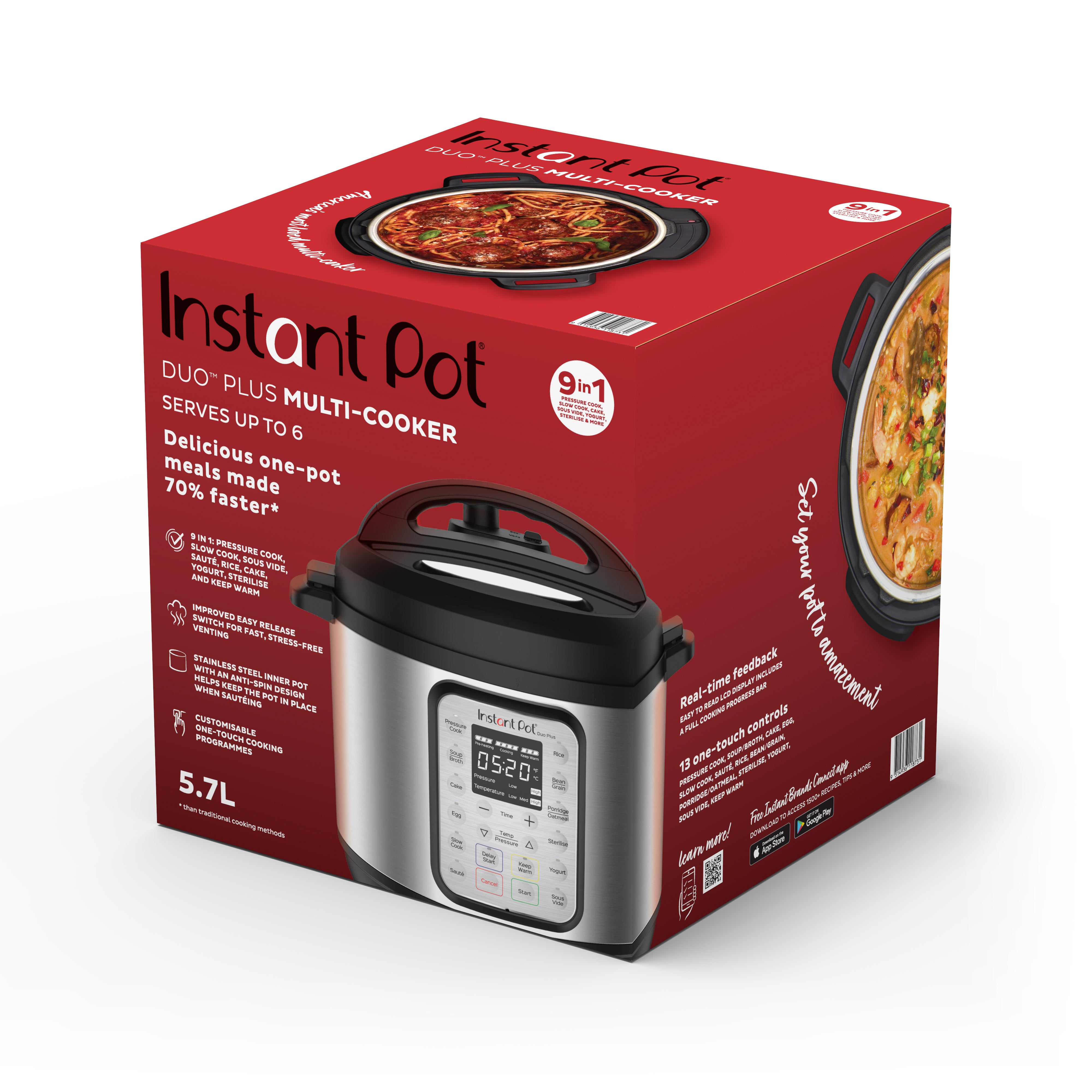 Instant Pot® Duo Plus Multi-Cooker 5.7L