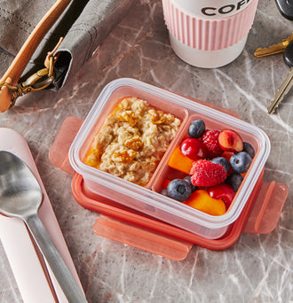 Snapware® TS Meal Prep Rectangle 2 Cup-2 Trays