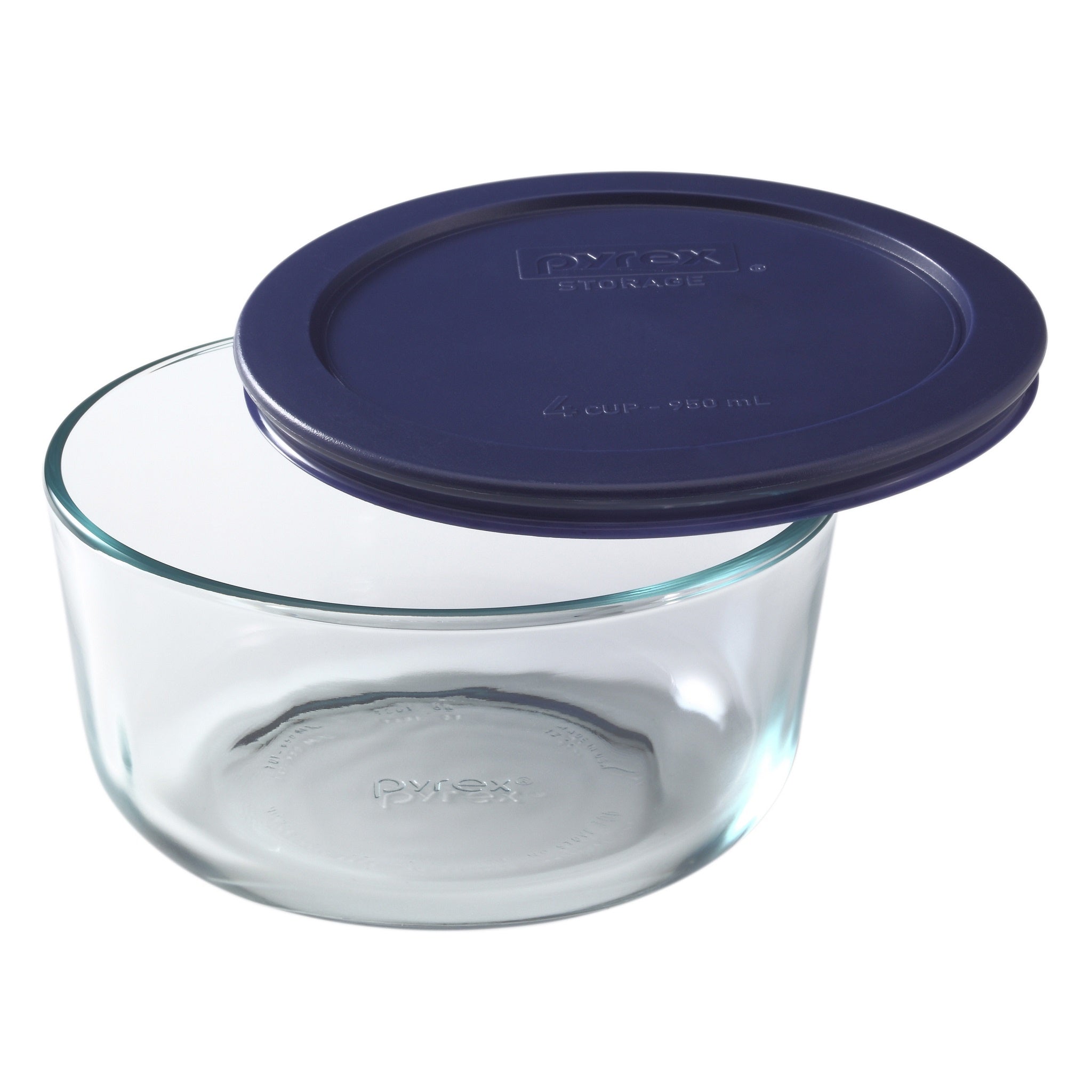 Pyrex® Storage Blue 4 Cup Round