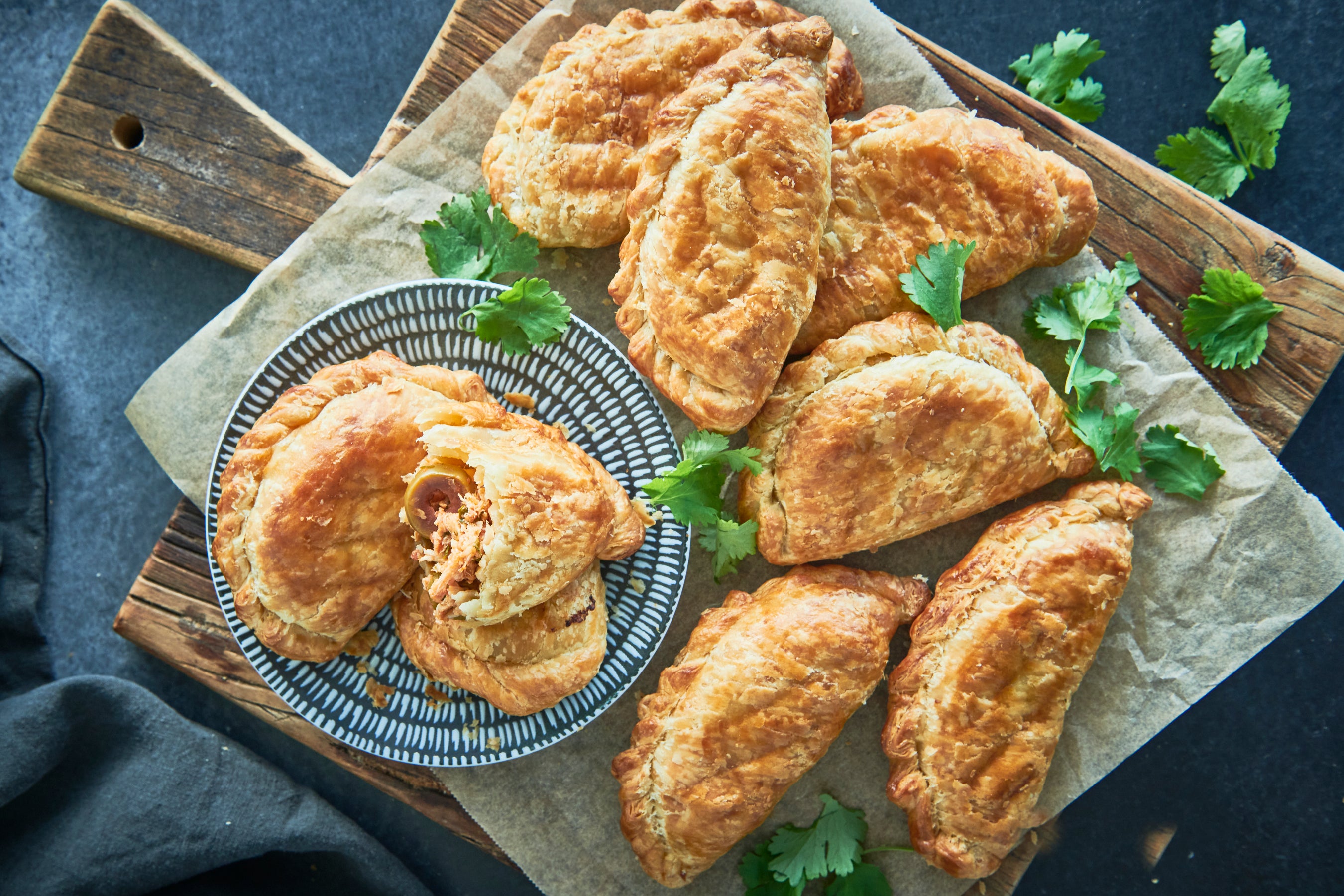 Chicken and Olive Empanadas