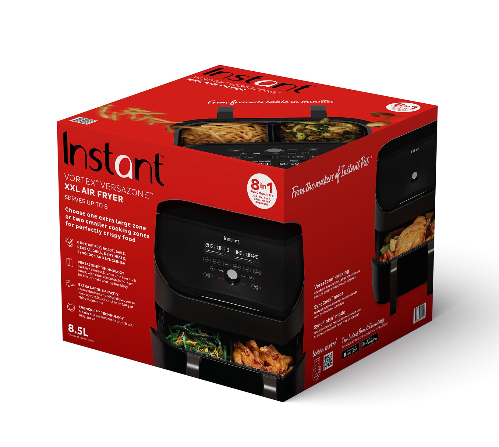 Instant™ Vortex™ Plus Versazone XXL Air Fryer 8.5L