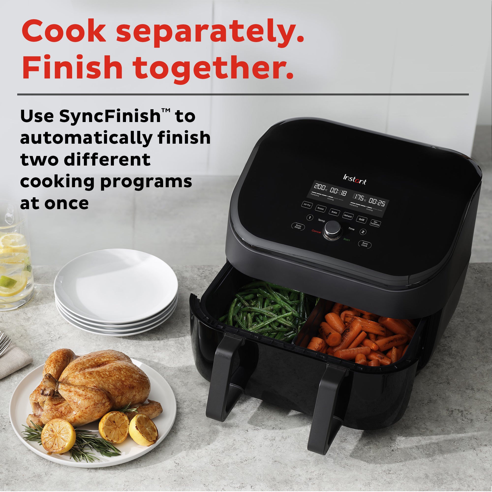 Instant™ Vortex™ Plus Versazone XXL Air Fryer 8.5L