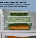 Pyrex® Color Simply Store Green 6 Piece Set (3 Cup|6 Cup|11 Cup)