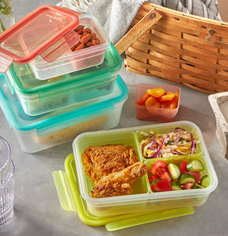 Snapware® TS Meal Prep Rectangle 5.9 Cup-3 Trays