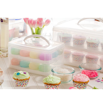 Snapware® 2 Layer Cup Cake Carrier