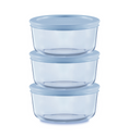 Pyrex® Colours Simply Store Blue 6 Piece Set (2 Cup)