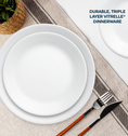 Corelle® Winter Frost White 12 Piece Dinner Set